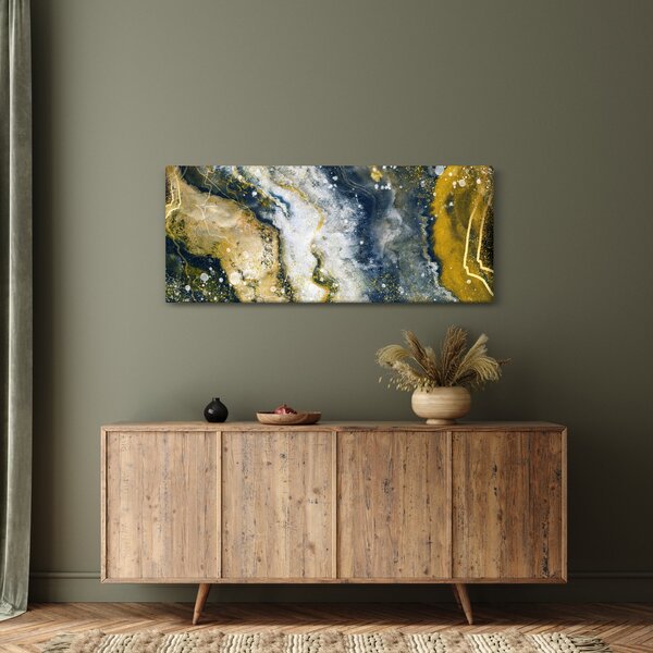 Kép - Arany absztrakció (120x50 cm)