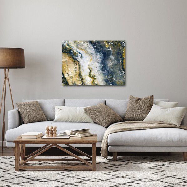 Kép - Arany absztrakció (70x50 cm)