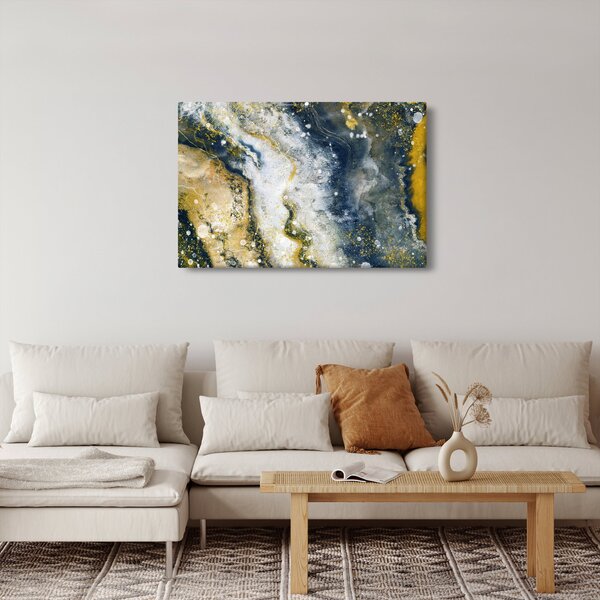 Kép - Arany absztrakció (90x60 cm)