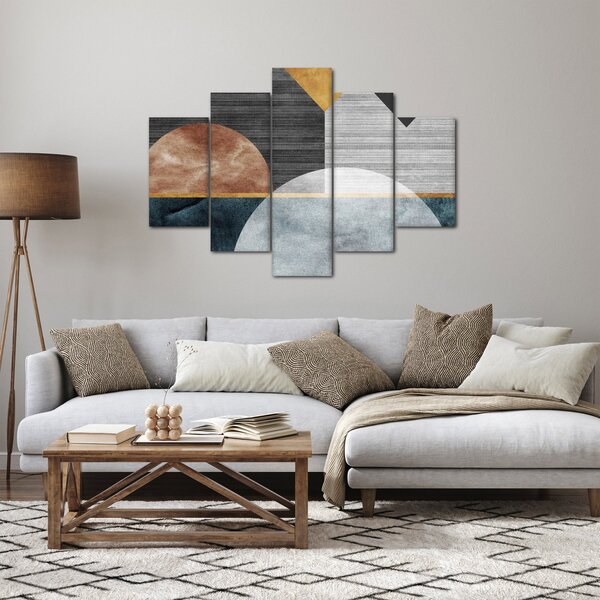 Kép - Formák és textúrák (150x105 cm)