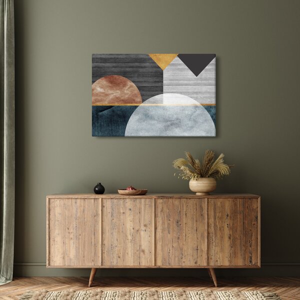 Kép - Formák és textúrák (90x60 cm)