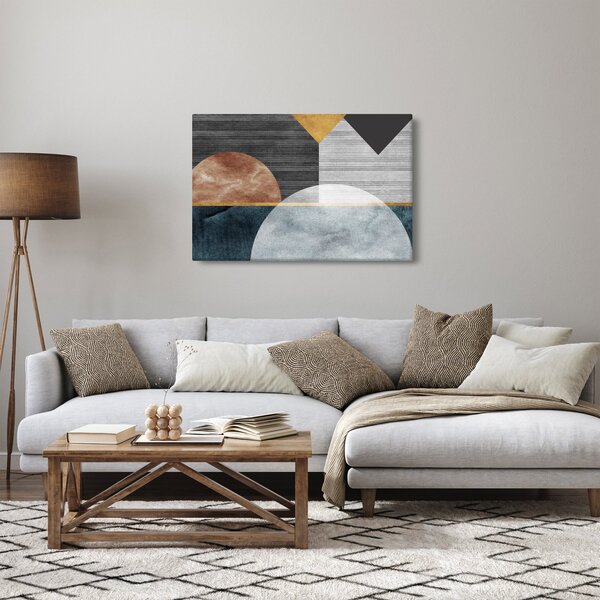 Kép - Formák és textúrák (90x60 cm)