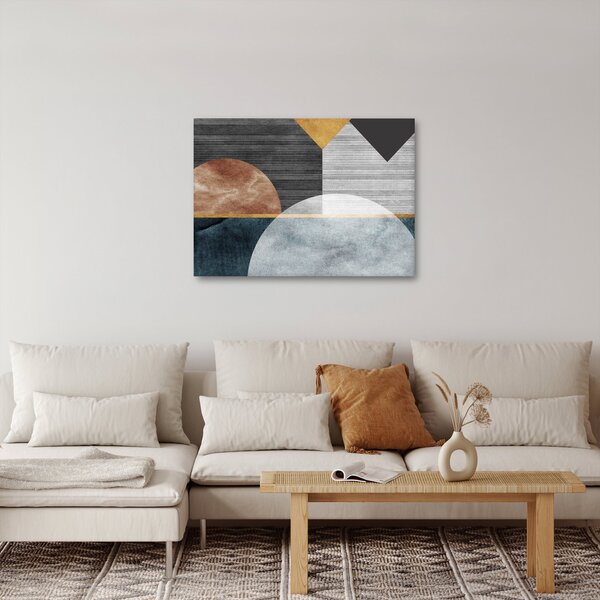 Kép - Formák és textúrák (70x50 cm)