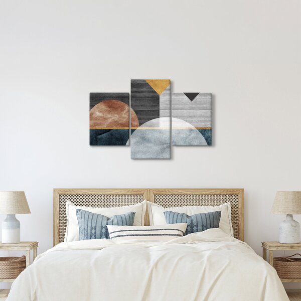 Kép - Formák és textúrák (90x60 cm)