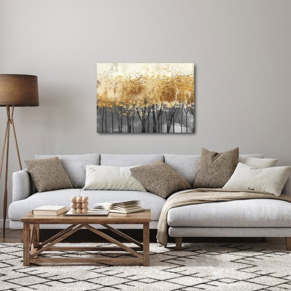 Kép - Arany fák (70x50 cm)