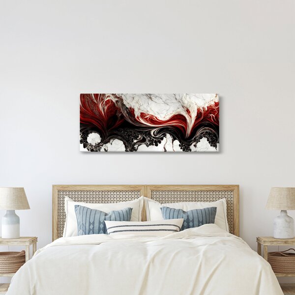 Kép - Márványos absztrakció (120x50 cm)