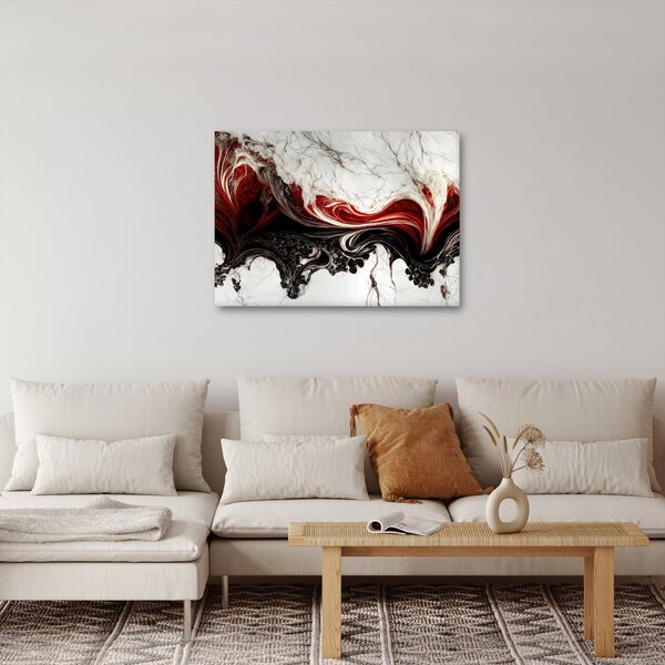 Kép - Márványos absztrakció (70x50 cm)