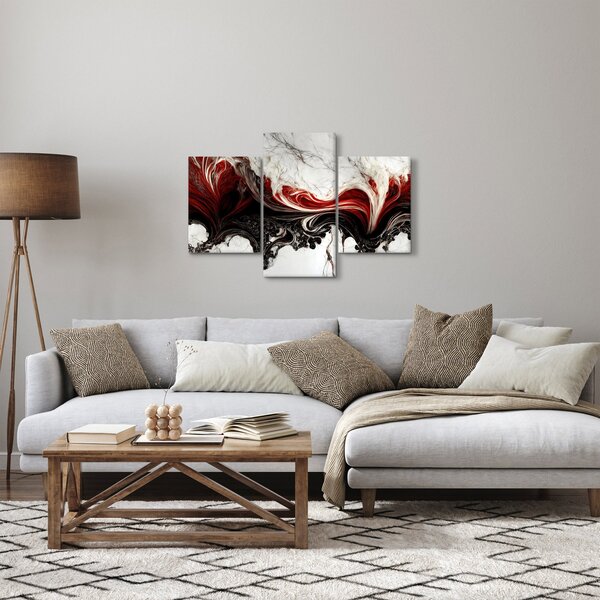 Kép - Márványos absztrakció (90x60 cm)