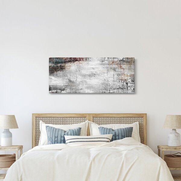 Kép - Absztrakt texturált vászon (120x50 cm)