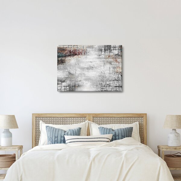 Kép - Absztrakt texturált vászon (70x50 cm)