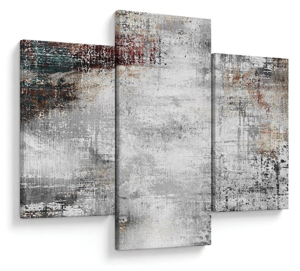 Kép - Absztrakt texturált vászon (90x60 cm)