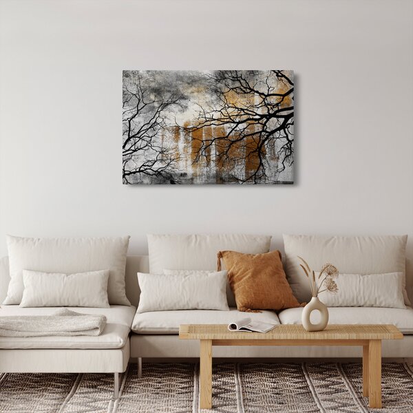 Kép - Fák sziluettek (90x60 cm)