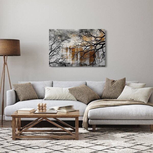 Kép - Fák sziluettek (90x60 cm)