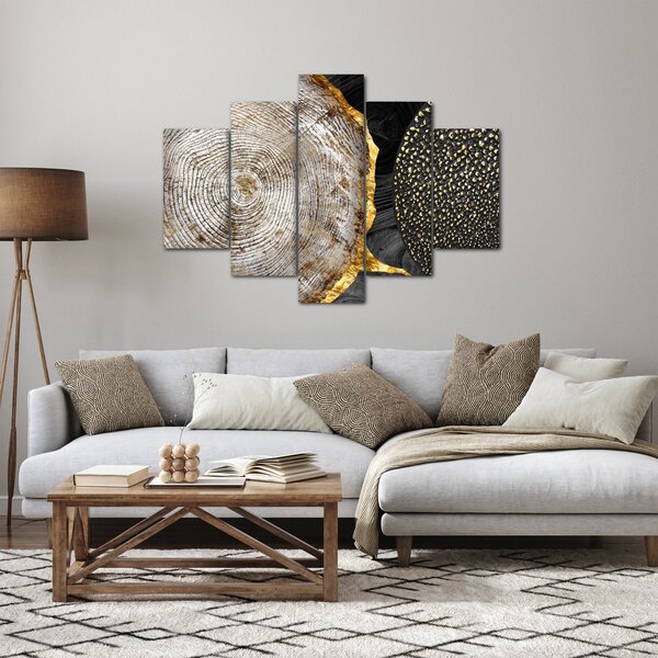 Kép - Fatörzs a kollázsban 2 (150x105 cm)