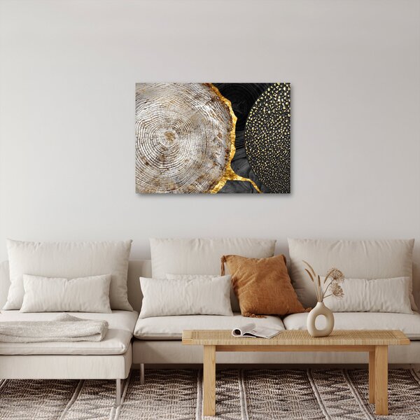 Kép - Fatörzs a kollázsban 2 (70x50 cm)