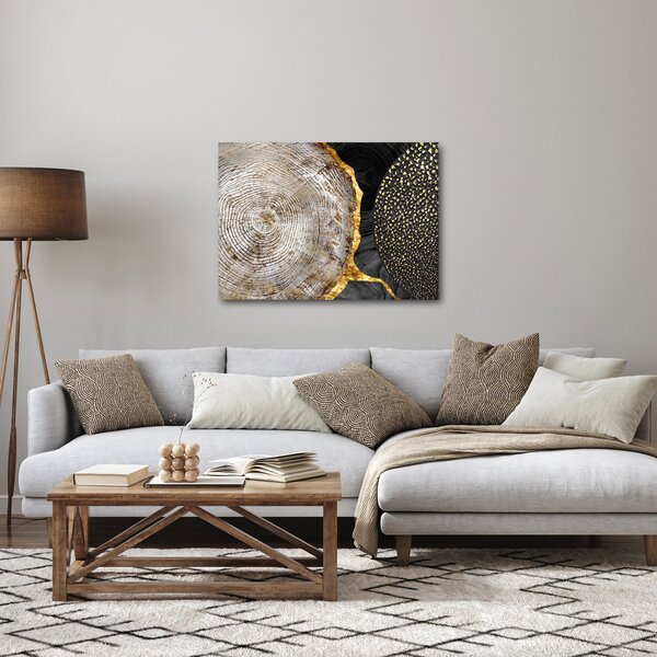Kép - Fatörzs a kollázsban 2 (70x50 cm)