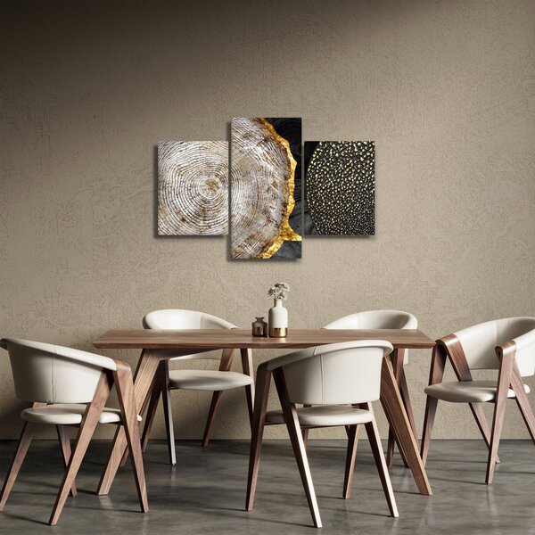 Kép - Fatörzs a kollázsban 2 (90x60 cm)
