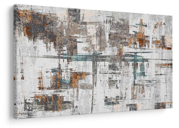 Kép - Absztrakt vonások (90x60 cm)