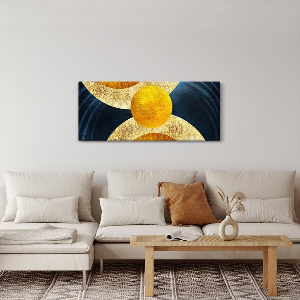 Kép - Körök (120x50 cm)