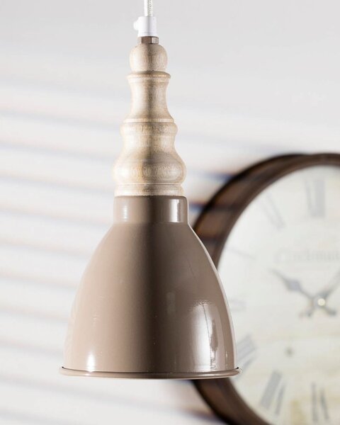 Ciara Beige függeszték lámpa 14cm