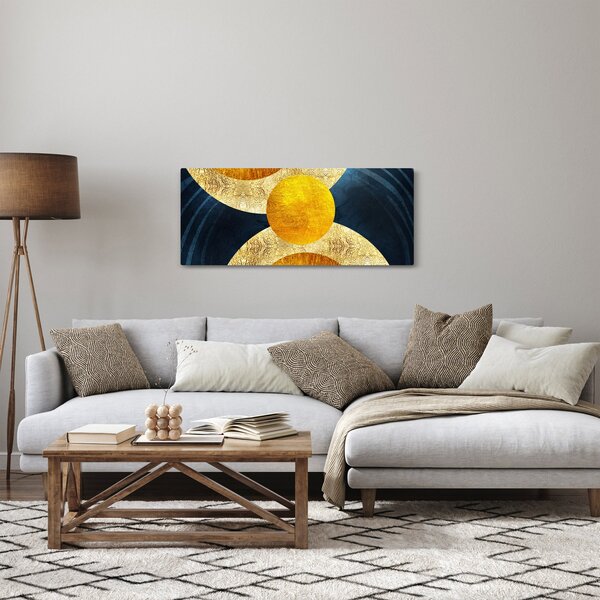 Kép - Körök (120x50 cm)