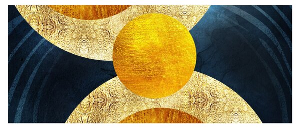 Kép - Körök (120x50 cm)