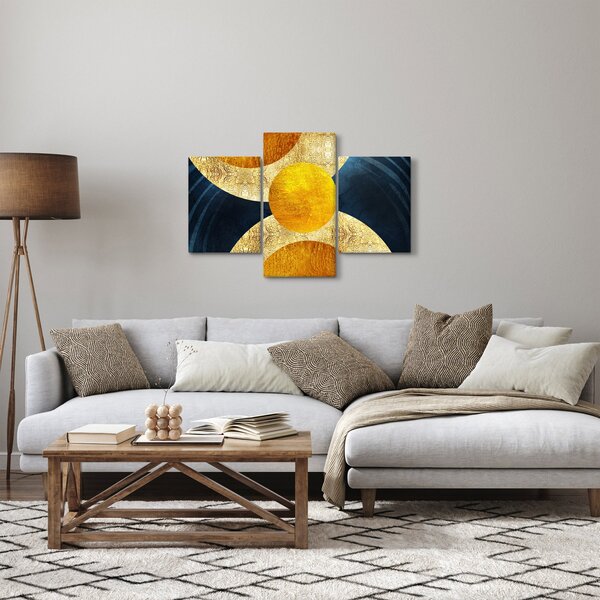 Kép - Körök (90x60 cm)