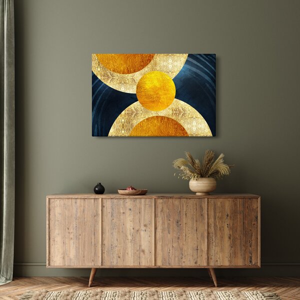 Kép - Körök (90x60 cm)