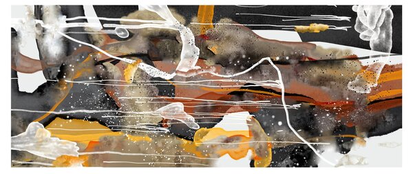 Kép - Absztrakció (120x50 cm)