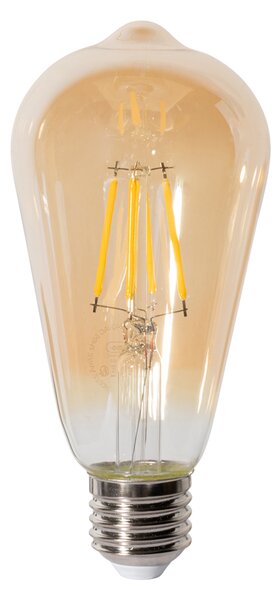 5 db-os E27 szabályozható LED izzó készlet ST64 arany 5W 450 lm 2700K