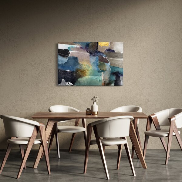 Kép - Akvarell absztrakció (90x60 cm)