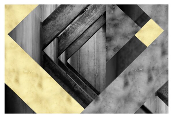 Kép - Texturált formák (90x60 cm)