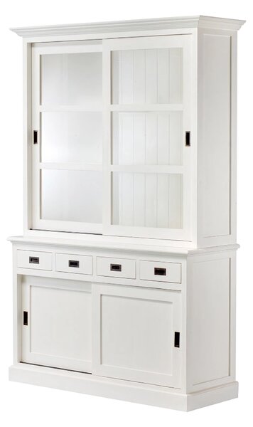Milton vitrines szekrény 4 fiókkal 144x53x226cm