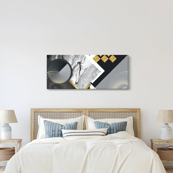 Kép - Texturális kollázs (120x50 cm)
