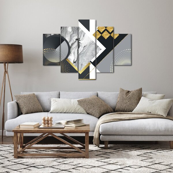 Kép - Texturális kollázs (150x105 cm)