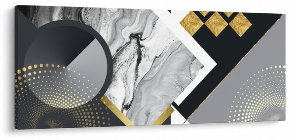 Kép - Texturális kollázs (120x50 cm)