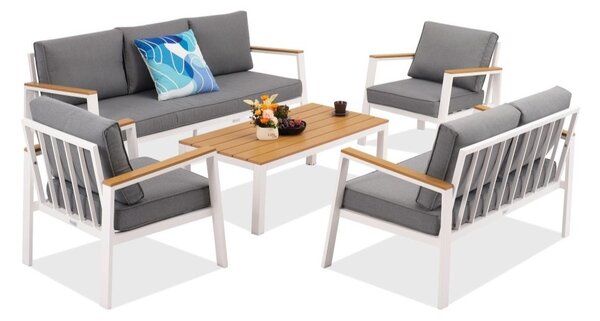 Zakintos Coffee 7 alumínium készlet fehér Garden Point
