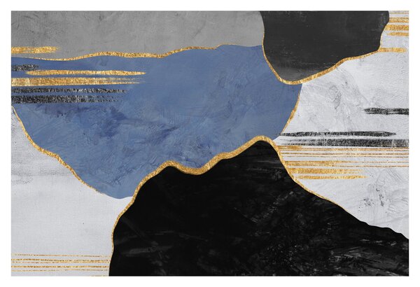 Kép - Texturált formák (90x60 cm)