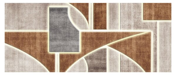 Kép - Alakzatok (120x50 cm)