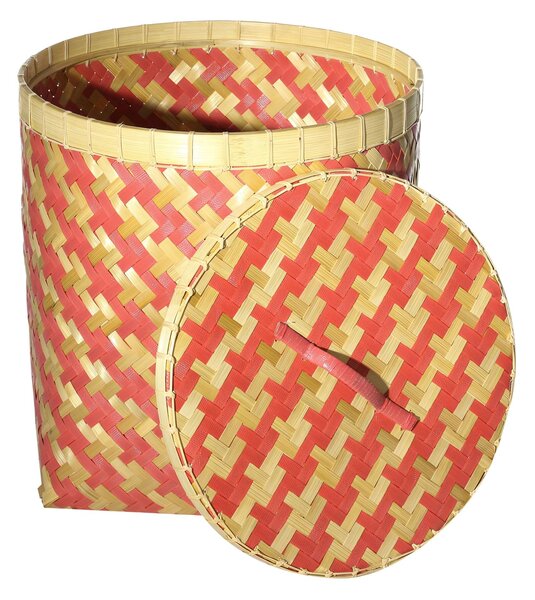 Fedeles Stripes kosár 45x47cm
