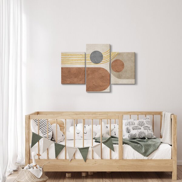 Kép - Modern kollázs (90x60 cm)
