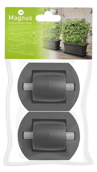 Gardenico Kerekek Magnus ládához és tálhoz, 2 db