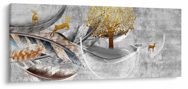 Kép - Kollázs (120x50 cm)