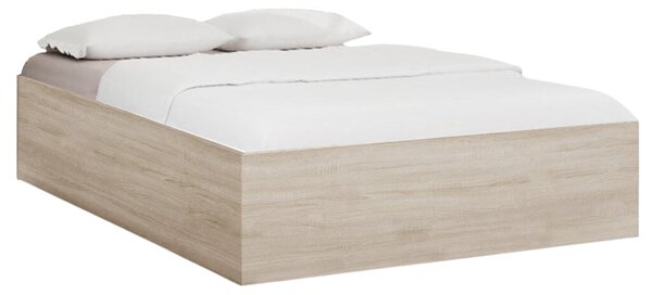 BELLA ágy 140x200 cm, sonoma tölgy Ágyrács: Ágyrács nélkül, Matrac: Deluxe 10 cm matrac