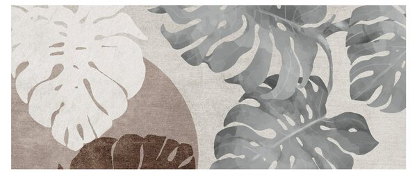 Kép - Design levelekkel (120x50 cm)