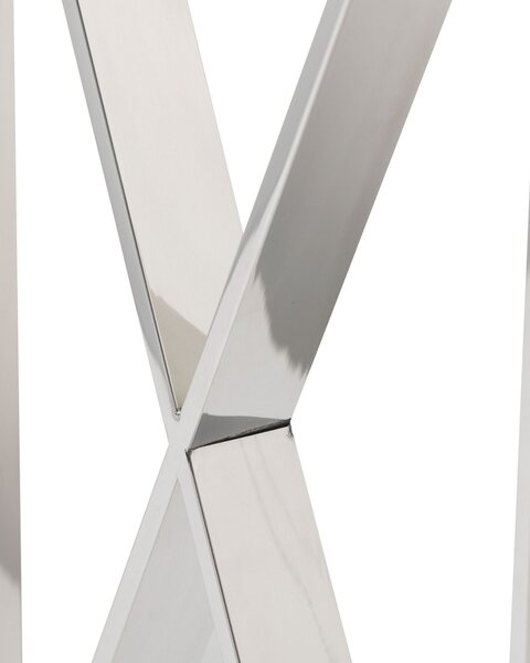 Senso ezüst konzolasztal 120x40x80cm