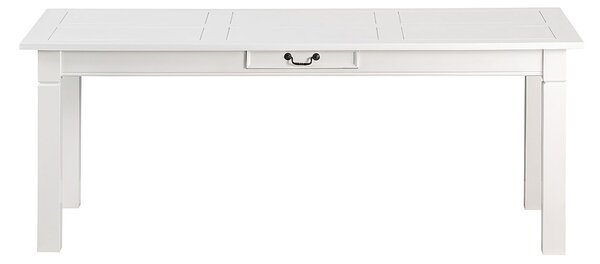 Country White fa asztal 200x90x76 cm