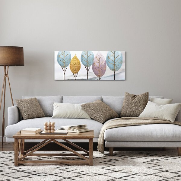 Kép - Dizájnos fák (120x50 cm)