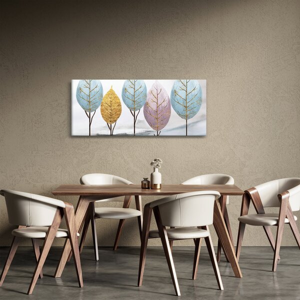 Kép - Dizájnos fák (120x50 cm)