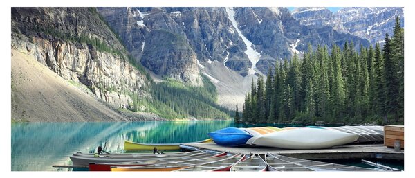 Kép - Moraine Lake (120x50 cm)